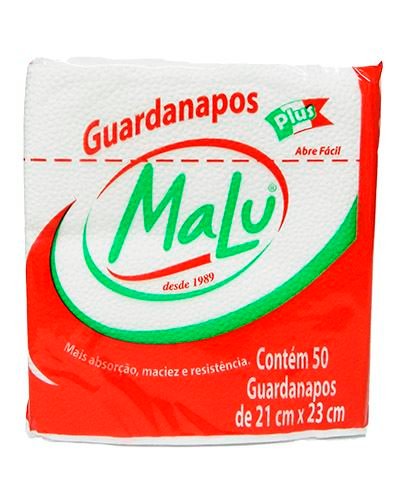 Guardanapo Malu 21x23 50 Unidades